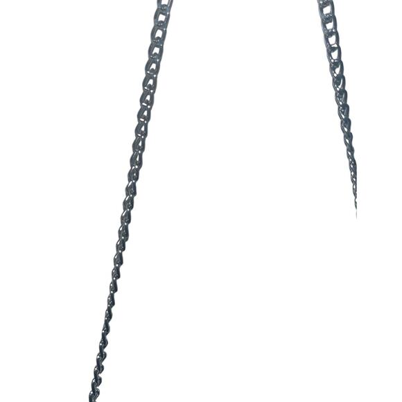 NWT B.Bag beaded crossbody purse with silver chain strap - Picture 3 of 8